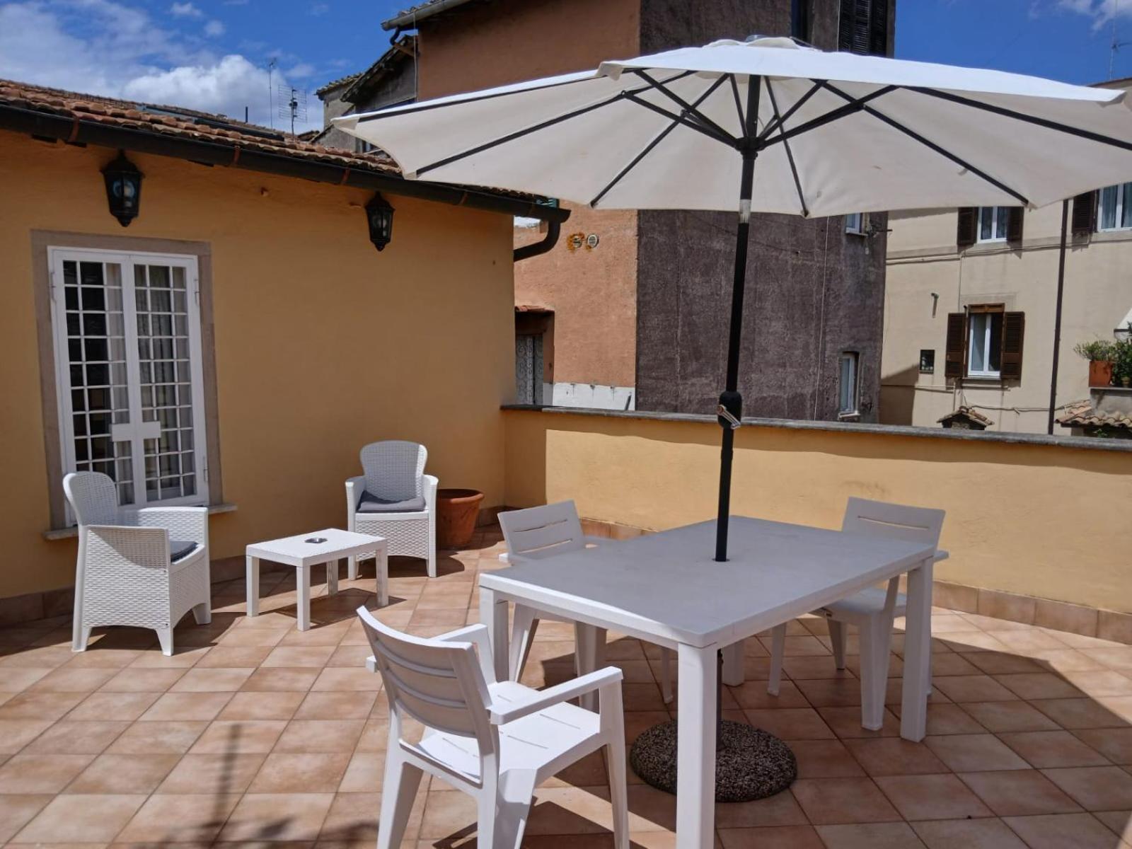 Attico Con Terrazza Santa Cecilia Apartment Roma Exterior foto